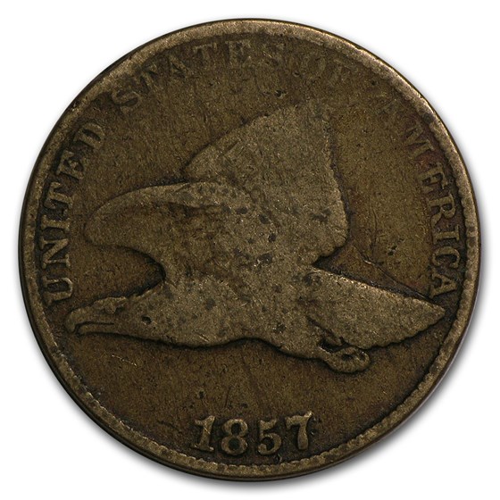 1857 Flying Eagle Cent Good 1857 Flying Eagle Cent Good
